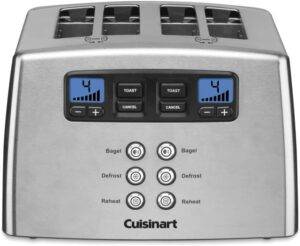 cuisinart touch to toast leverless toaster