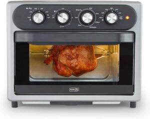 dash daft2350gbgt01 chef series 7 in 1 toaster oven