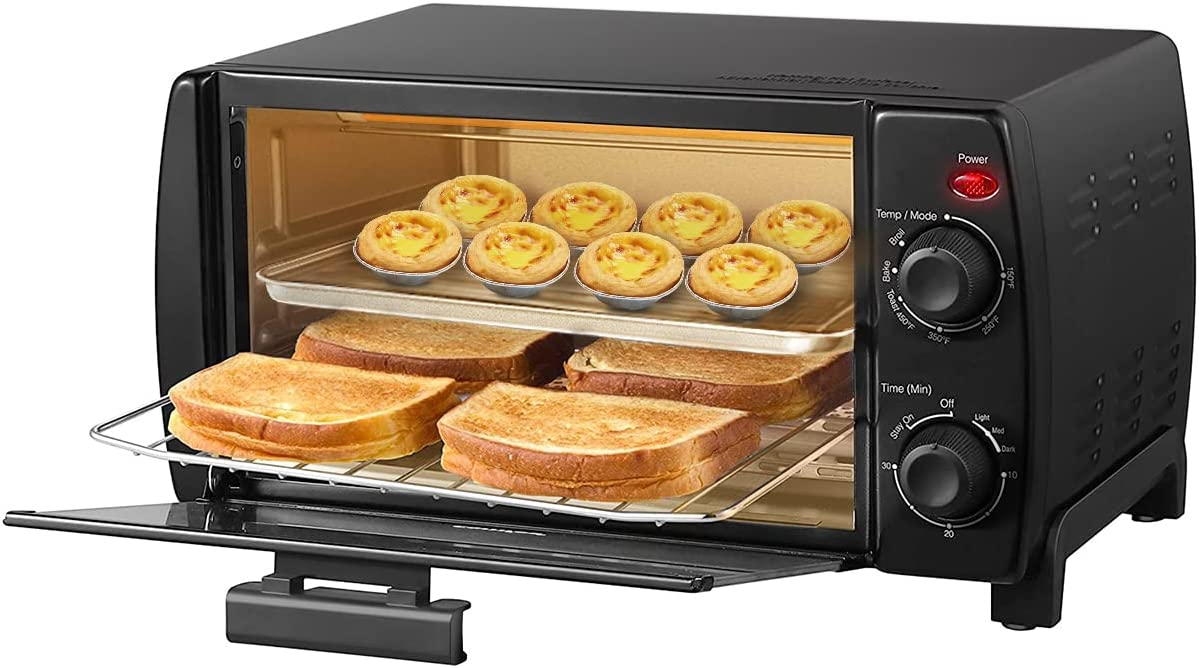 Comfee' 4 slice small toaster oven countertop