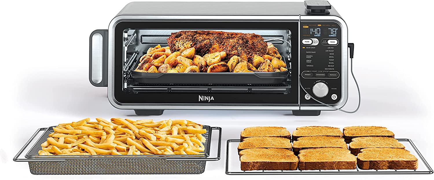 ninja sp351 foodi smart 13 in 1 dual heat air fry countertop oven
