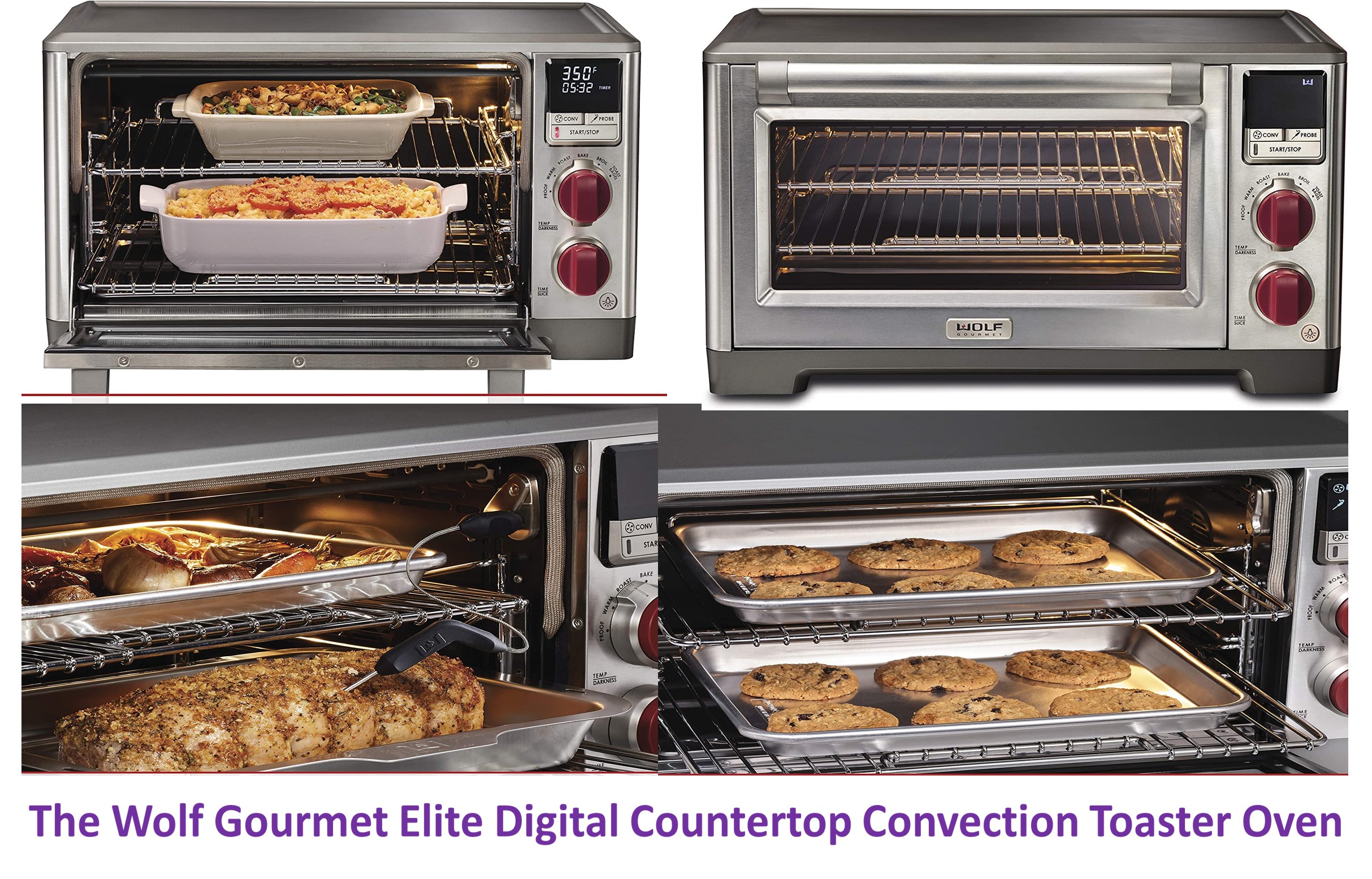 the wolf gourmet elite digital countertop convection toaster oven